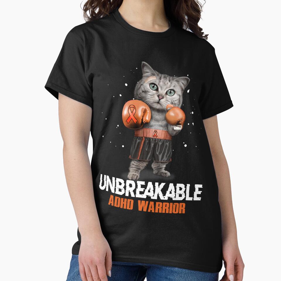 ADHD Warrior - I Battle ADHD What Is Your Superpower? by Jennpak T-Shirts, Hoodie, Sweatshirt | BlankRebels.com (Image 2)