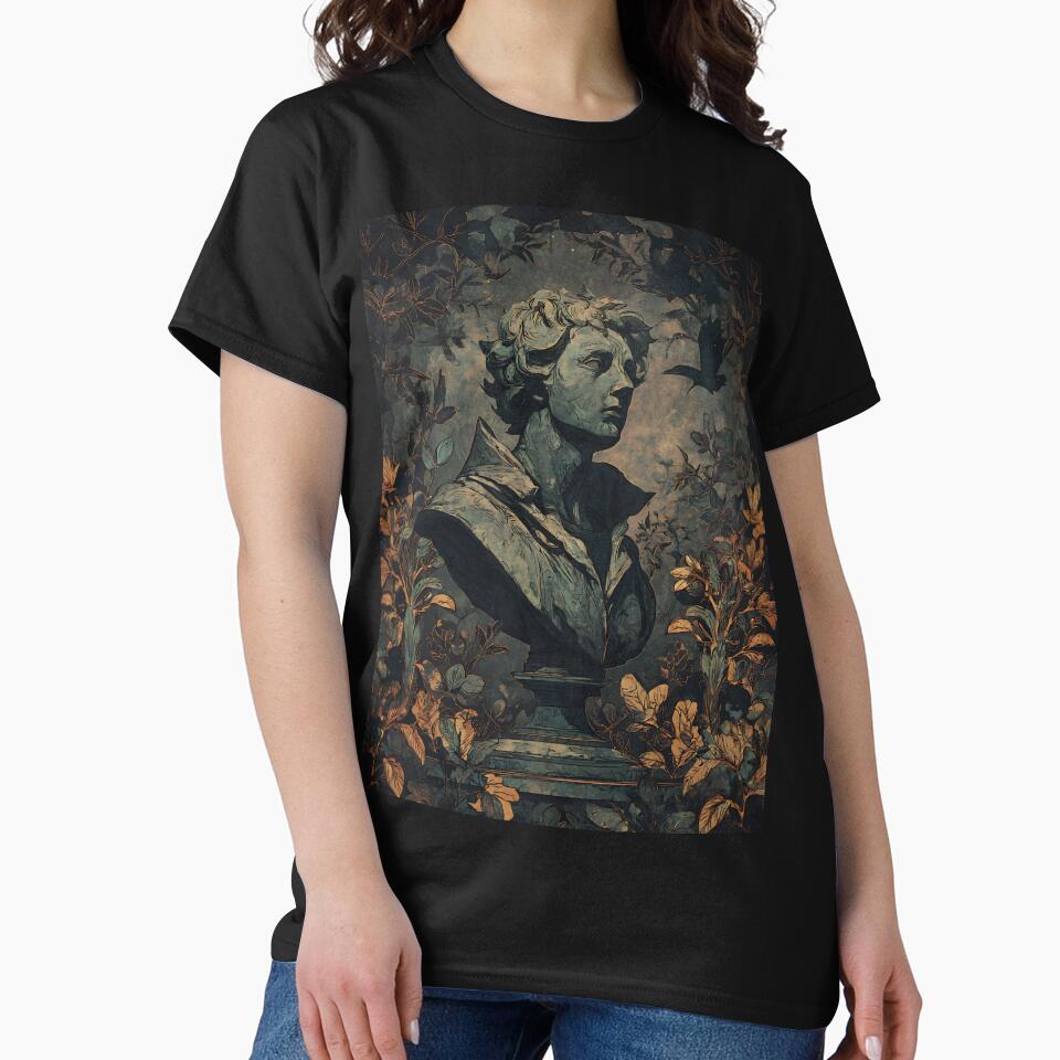 Dark Academia: Classical Vintage Sculpture by bapupa T-Shirts, Hoodie, Sweatshirt | BlankRebels.com (Image 2)