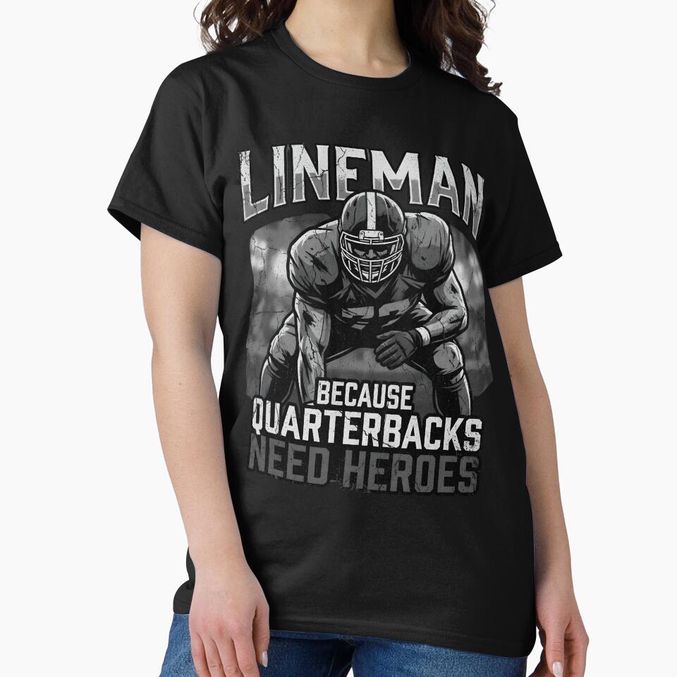 football linemen quarterbacks for Dad & Football Lovers by D-Signa T-Shirts, Hoodie, Sweatshirt | BlankRebels.com (Image 2)