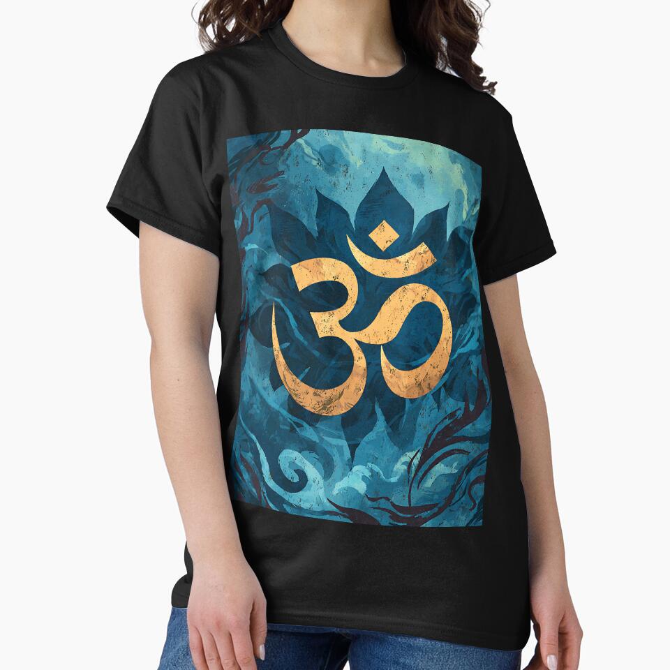 Spiritual OM Symbol Boho by bapupa T-Shirts, Hoodie, Sweatshirt | BlankRebels.com (Image 2)