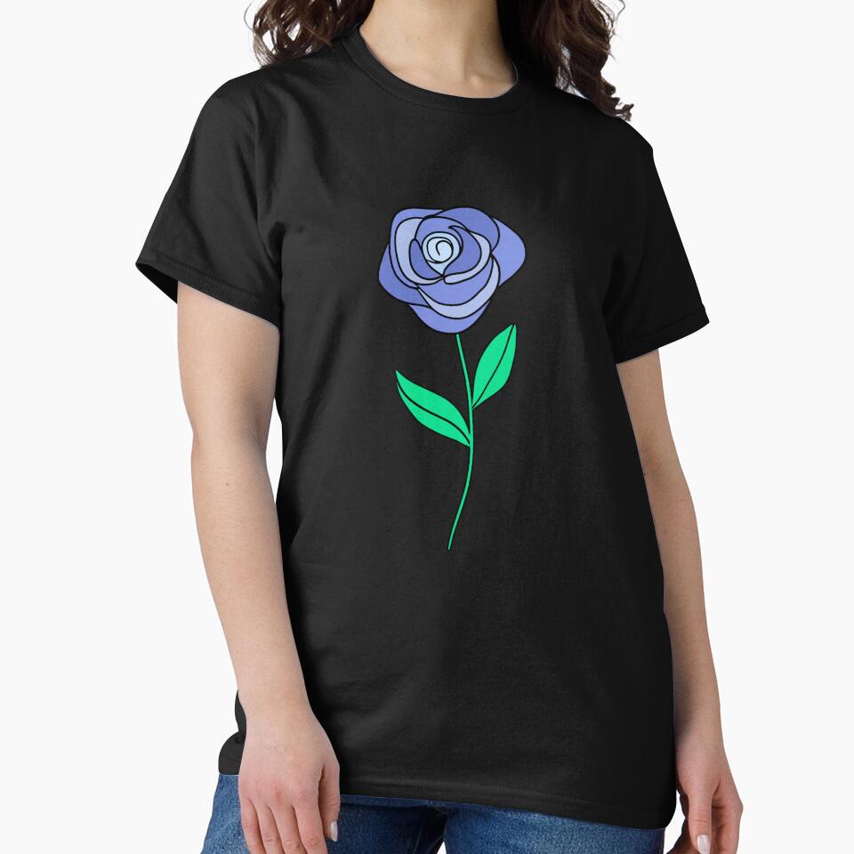 Blue Rose by everything4eva T-Shirts, Hoodie, Sweatshirt | BlankRebels.com (Image 2)