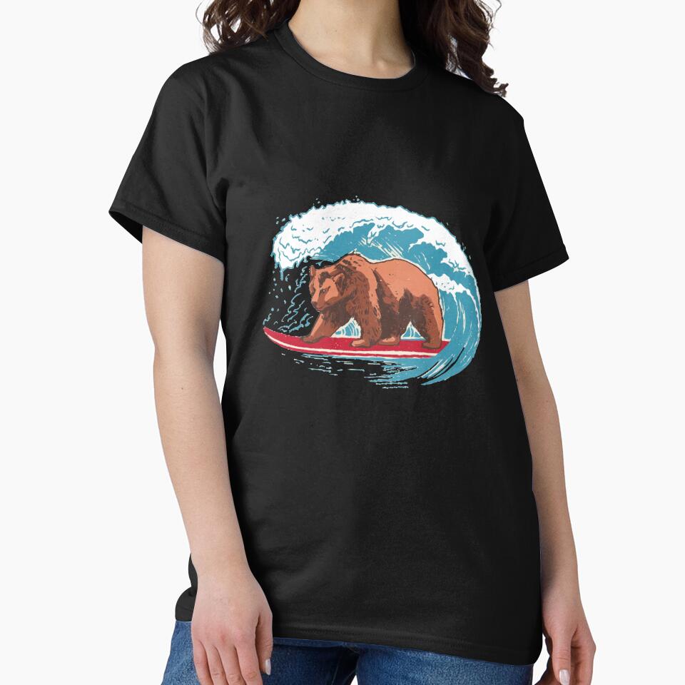 Surfing Bear T-Shirts, Hoodie, Sweatshirt