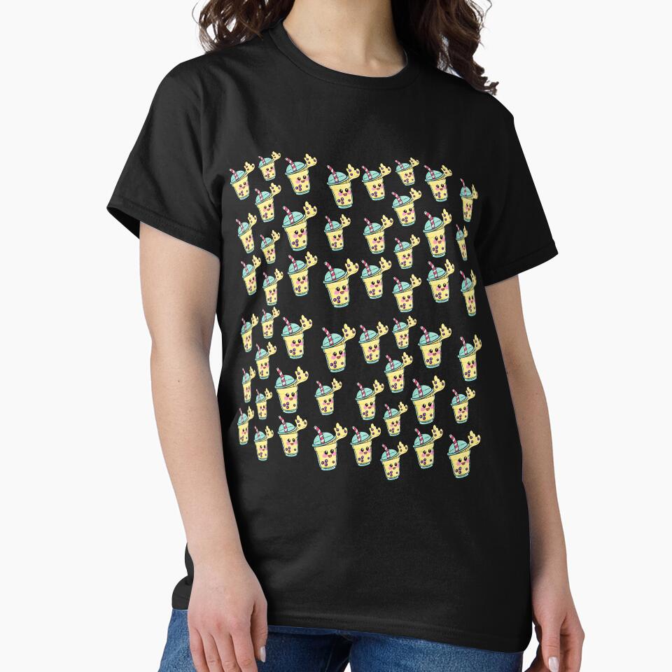 Kawaii Boba Tea Love Bubble Tea by Sagarika M T-Shirts, Hoodie, Sweatshirt | BlankRebels.com (Image 2)