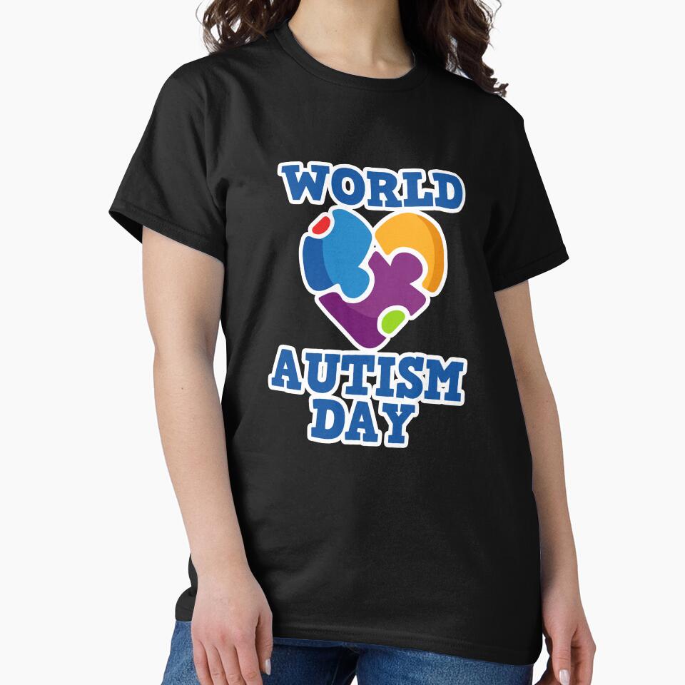 World Autism Day Autism Awareness Novelty Gift by TTFMerch T-Shirts, Hoodie, Sweatshirt | BlankRebels.com (Image 2)