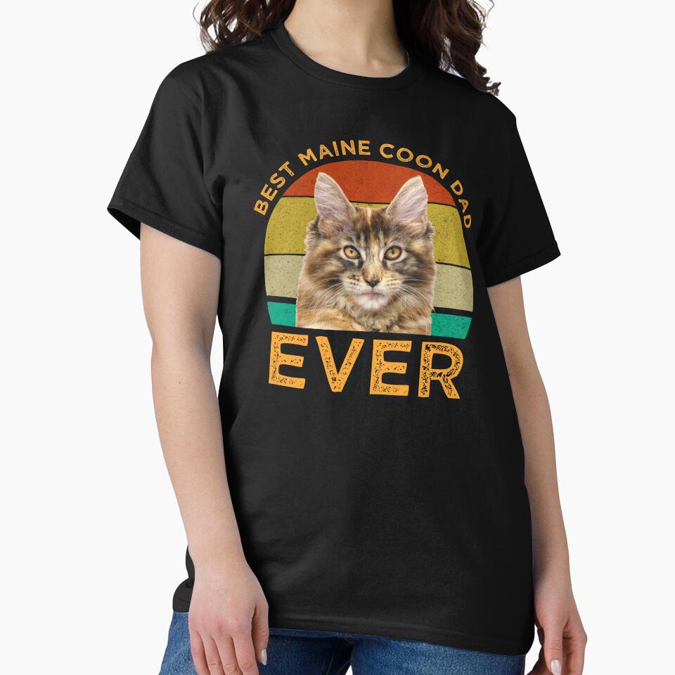 Best Maine Coon Dad Ever by Cat Lady Designs T-Shirts, Hoodie, Sweatshirt | BlankRebels.com (Image 2)