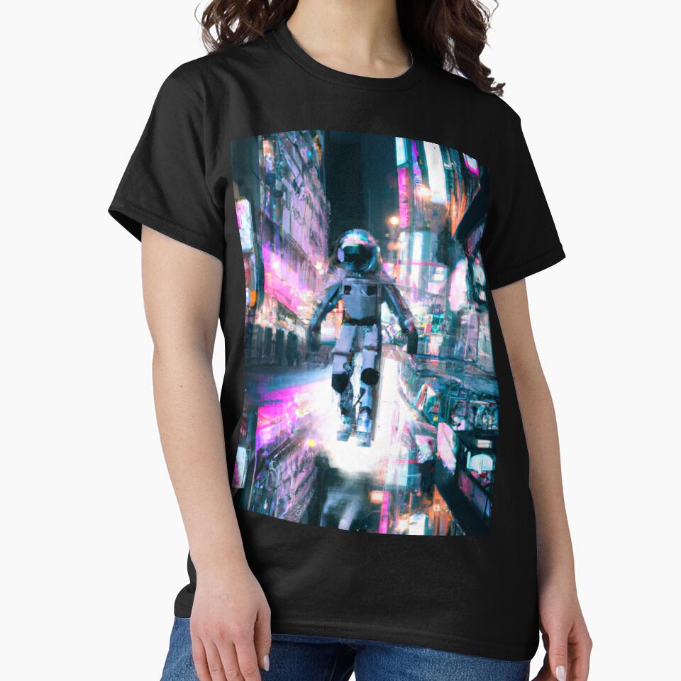 Floating Astronaut Dystopify T-Shirts, Hoodie, Sweatshirt