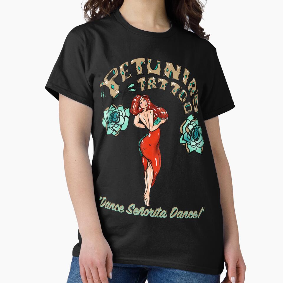 Petunias Tattoo by ughtLucus T-Shirts, Hoodie, Sweatshirt | BlankRebels.com (Image 2)