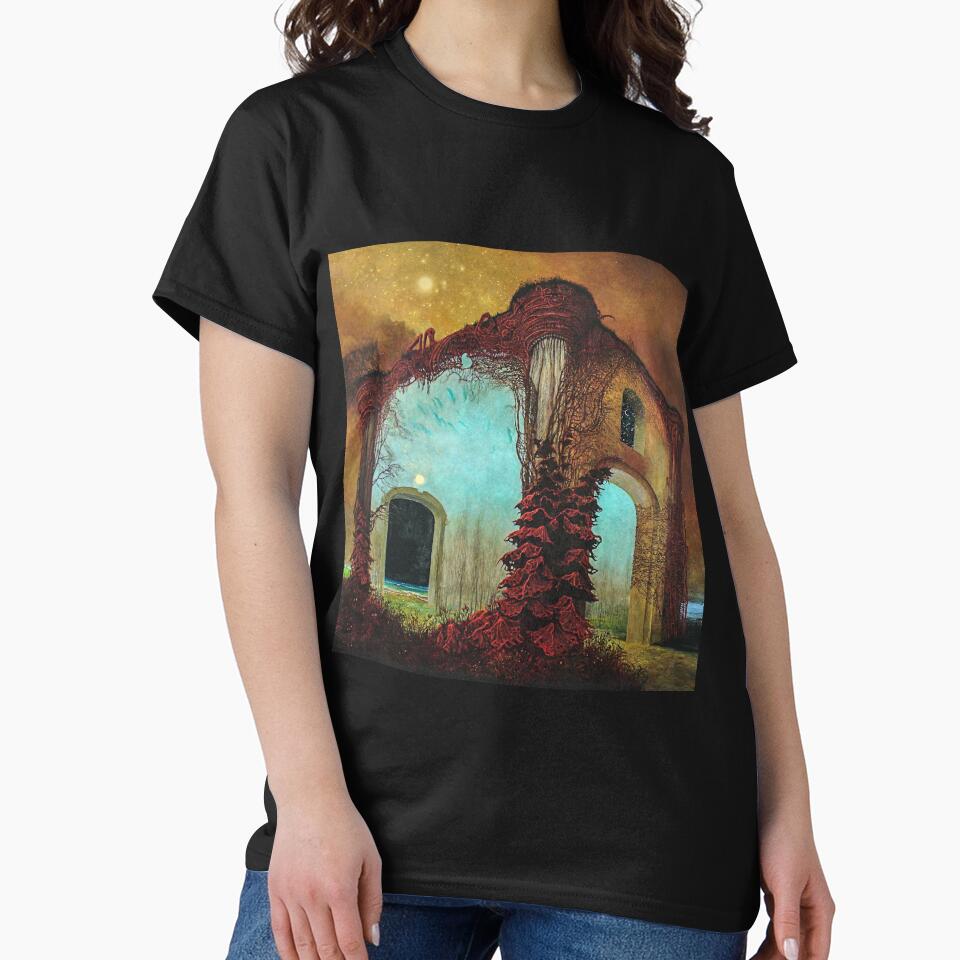 Untitled (House), by Zdzisław Beksiński by JustContemplate T-Shirts, Hoodie, Sweatshirt | BlankRebels.com (Image 2)