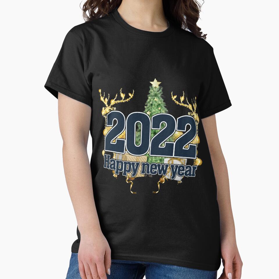 Happy New Year 2022 by capotees T-Shirts, Hoodie, Sweatshirt | BlankRebels.com (Image 2)