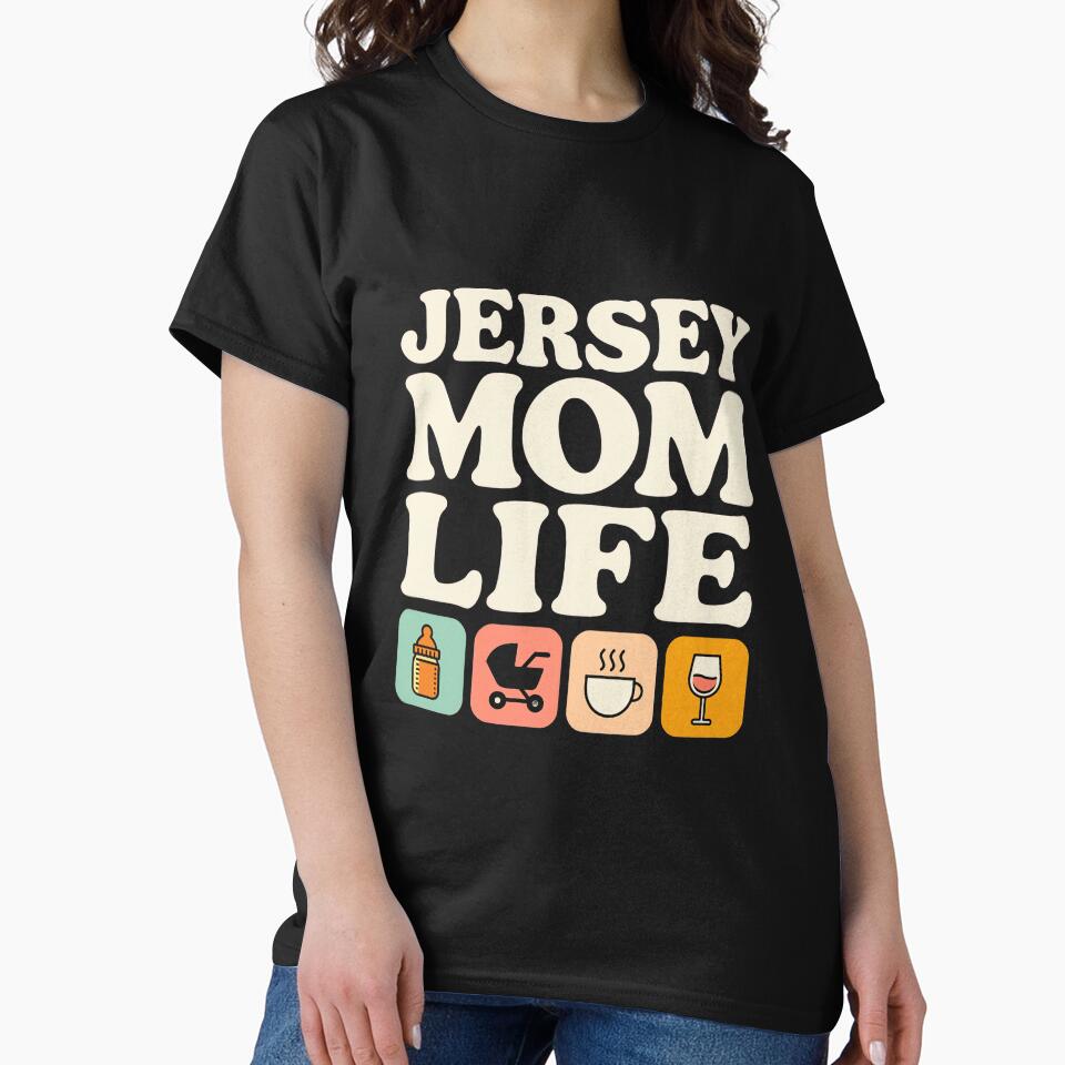 Jersey Mom LIfe by JerseyGirls T-Shirts, Hoodie, Sweatshirt | BlankRebels.com (Image 2)