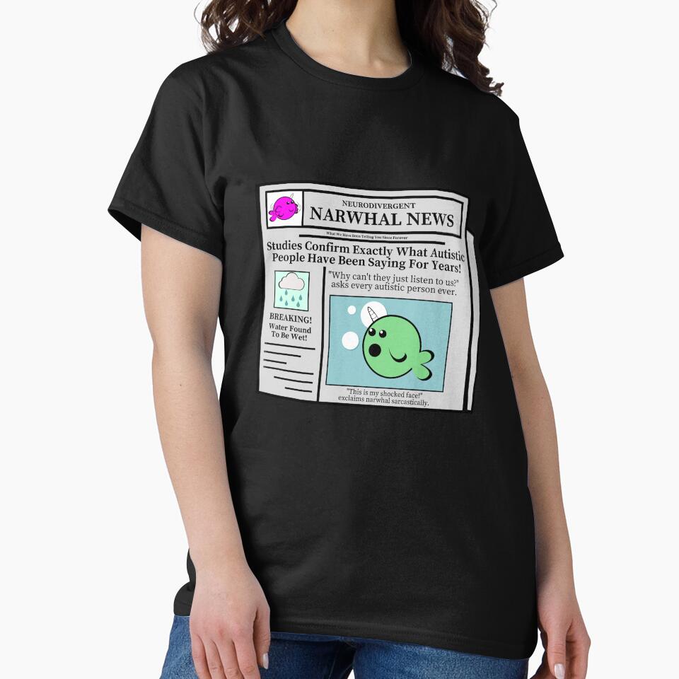 News of the Obvious by EWAutismLibrary T-Shirts, Hoodie, Sweatshirt | BlankRebels.com (Image 2)