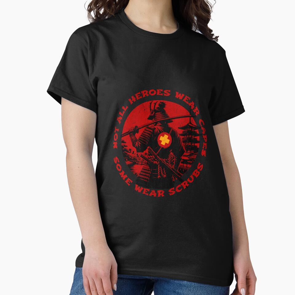 Not all heroes wear capes, some wear scrubs - Nurse Daily by CROWNLIGHT T-Shirts, Hoodie, Sweatshirt (Image 2)