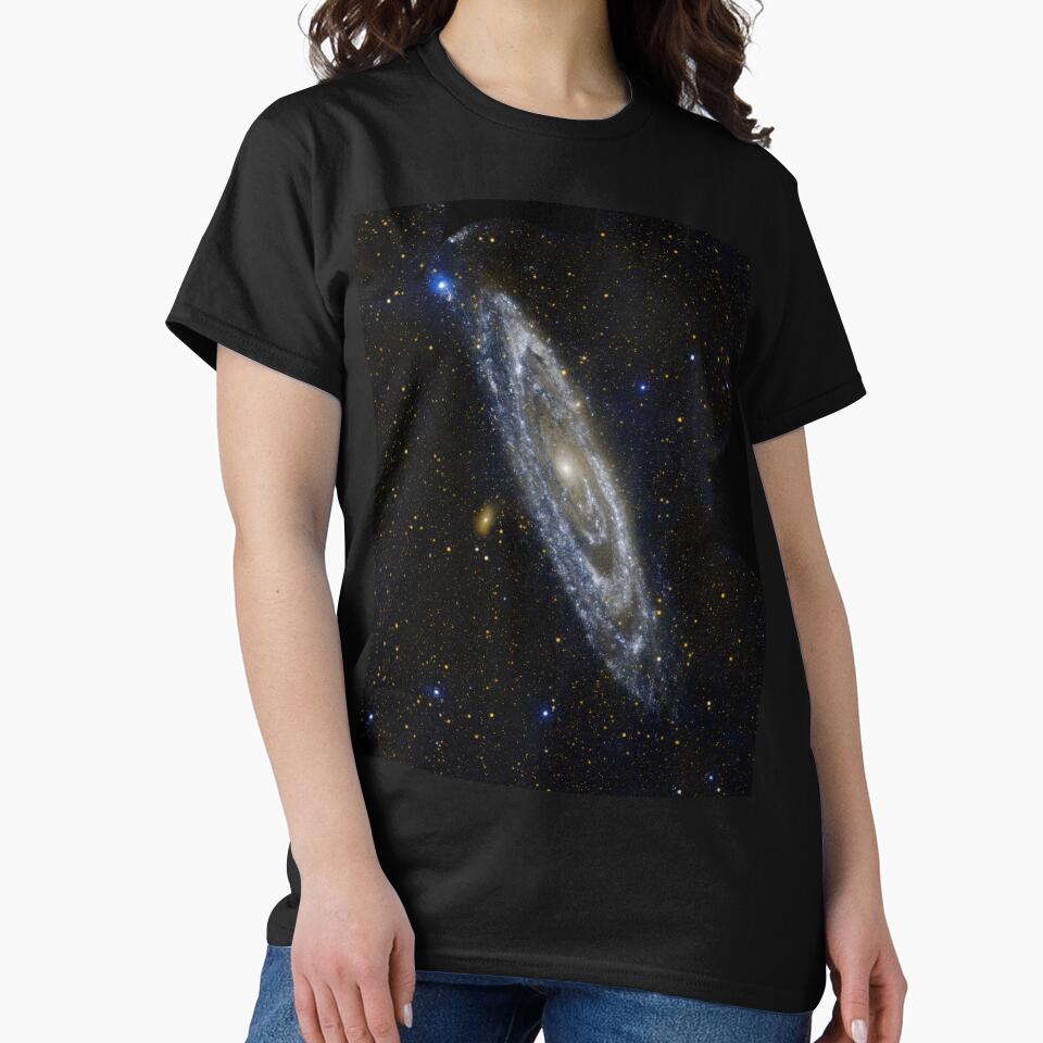 Andromeda Galaxy captured by NASA's Galaxy Evolution Explorer -- Vertical by greg5000 T-Shirts, Hoodie, Sweatshirt (Image 2)