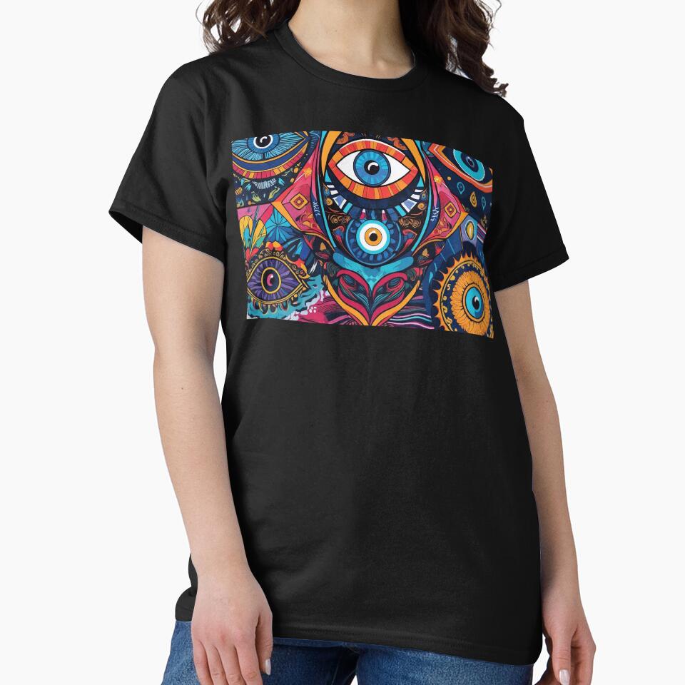 Evil eye protection by Unique Universe Art T-Shirts, Hoodie, Sweatshirt | BlankRebels.com (Image 2)