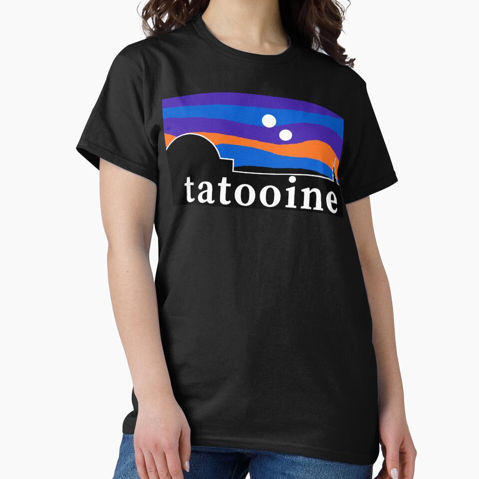 Tatooine - Retro Pop Culture Design by Adonalyn T-Shirts, Hoodie, Sweatshirt | BlankRebels.com (Image 2)