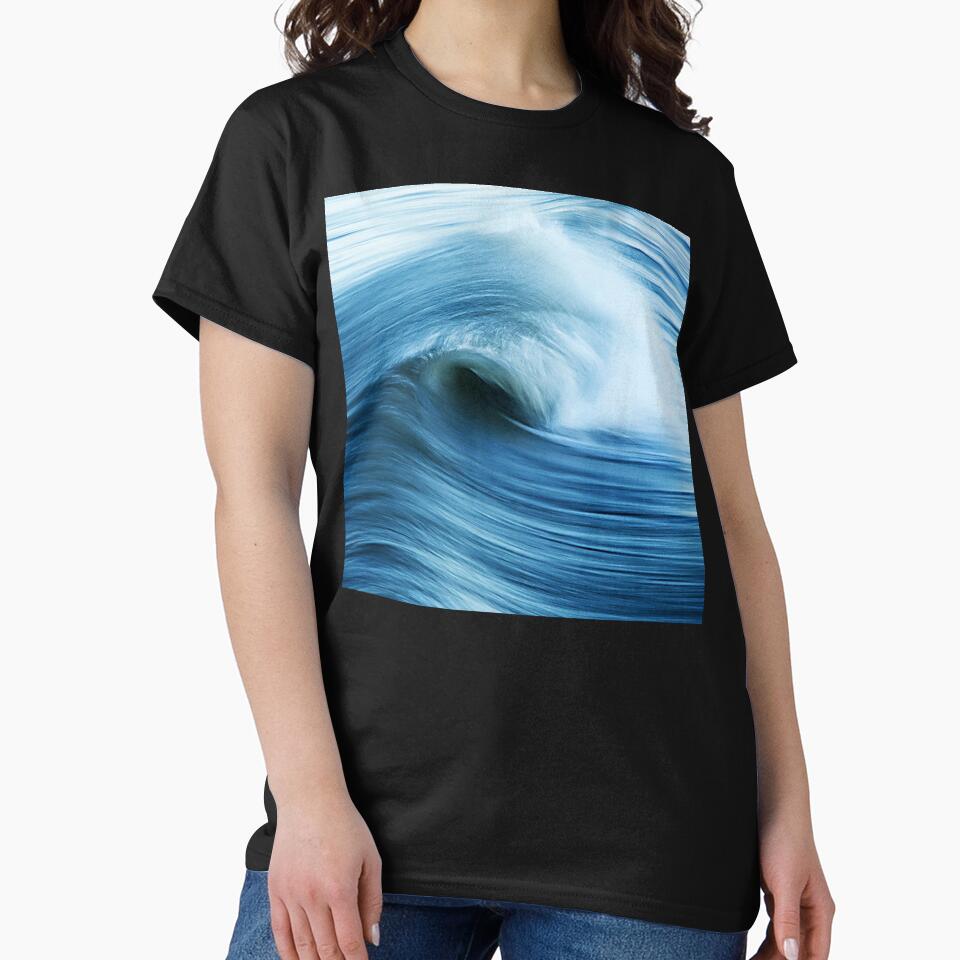 Enchanting Ocean Waves Close-Up Intriguing Abstract Art by DEC02 T-Shirts, Hoodie, Sweatshirt | BlankRebels.com (Image 2)