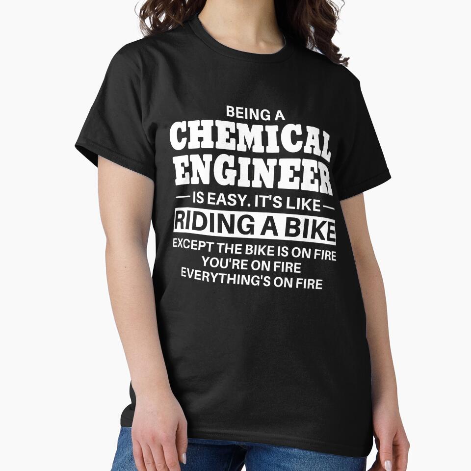 Chemical Engineer Riding A Bike by clickmostro T-Shirts, Hoodie, Sweatshirt | BlankRebels.com (Image 2)