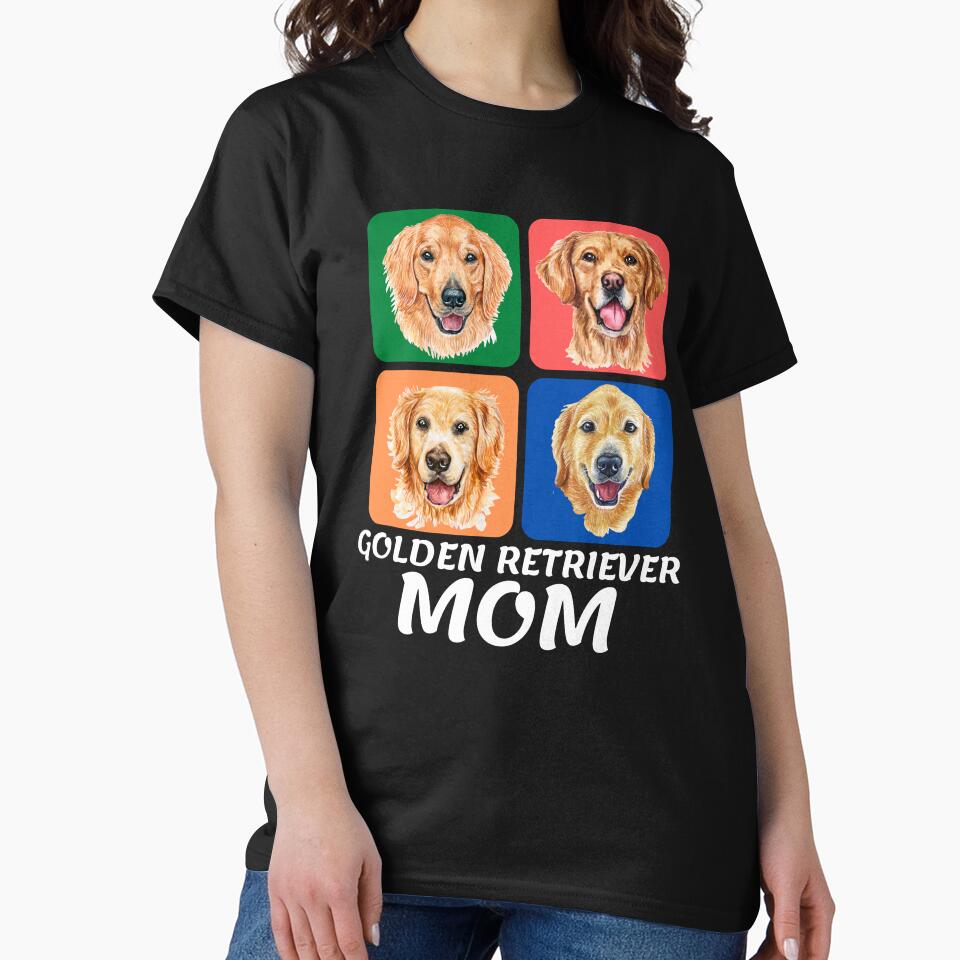 Golden Retriever Mom by TheAnimalZ00 T-Shirts, Hoodie, Sweatshirt | BlankRebels.com (Image 2)