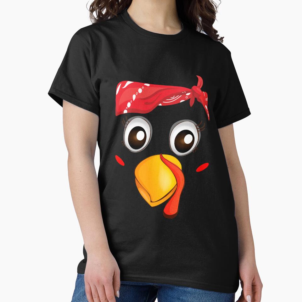 Turkey Face - Happy Thanksgiving Day by HumbleShirt T-Shirts, Hoodie, Sweatshirt | BlankRebels.com (Image 2)