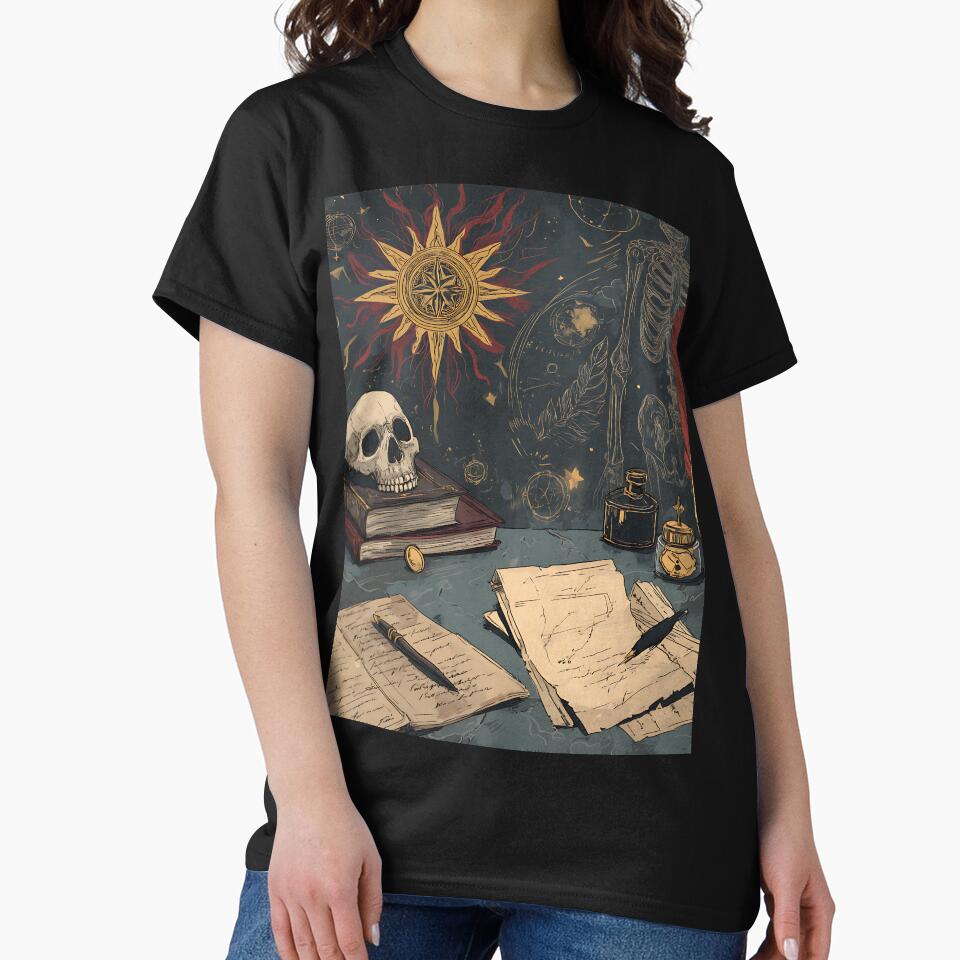 Dark Academia Aesthetic: Vintage Scientific Anatomical Diagram by bapupa T-Shirts, Hoodie, Sweatshirt (Image 2)