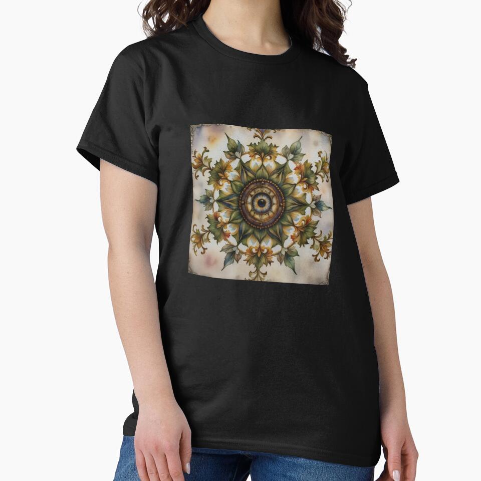 Accidental Eye Mandala – Botanical Symmetry by Colorshow-relax T-Shirts, Hoodie, Sweatshirt | BlankRebels.com (Image 2)