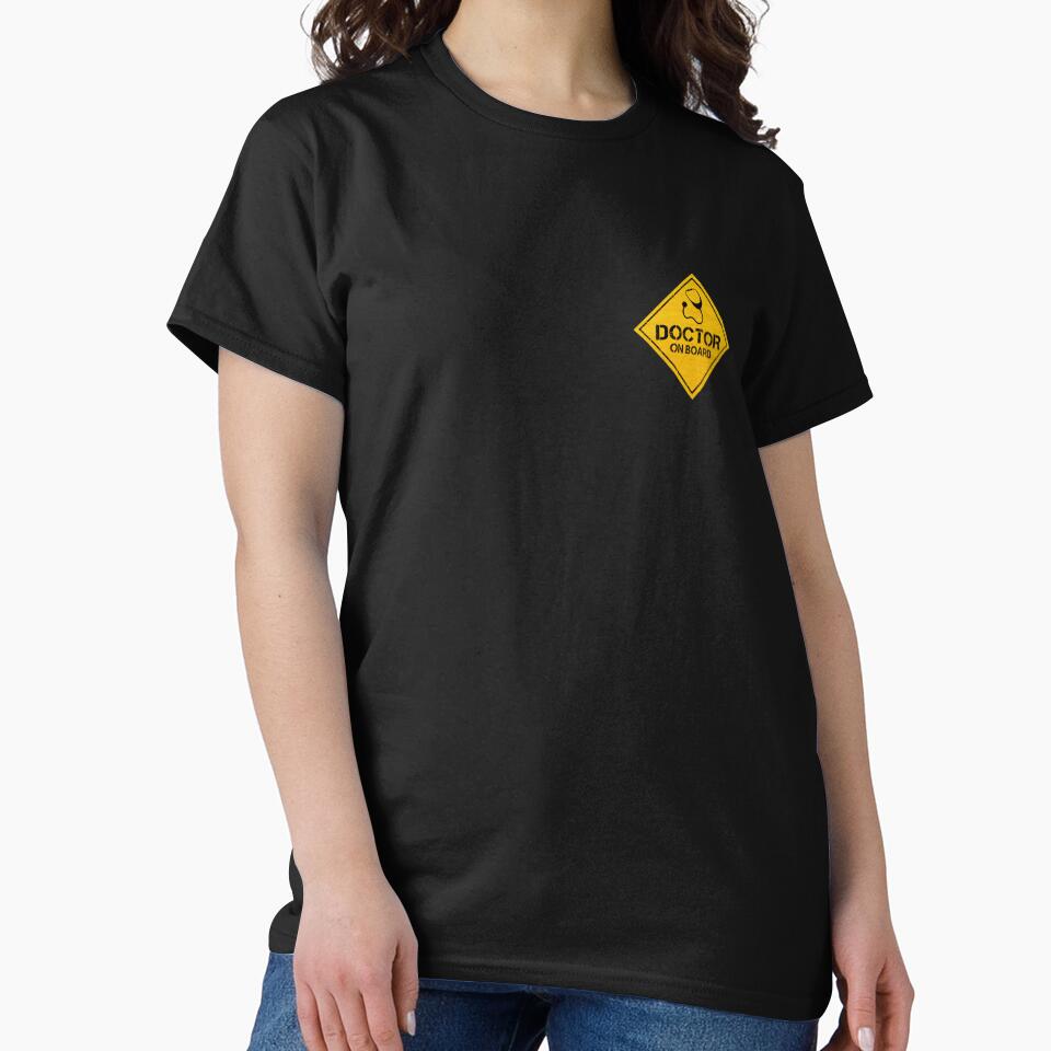 Doctor On Board Sign For Cars by CAUTION SHOP T-Shirts, Hoodie, Sweatshirt | BlankRebels.com (Image 2)