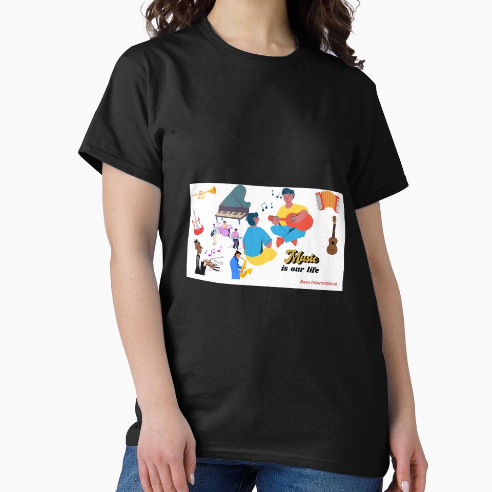 Instrumental Music by Pradip basu T-Shirts, Hoodie, Sweatshirt | BlankRebels.com (Image 2)