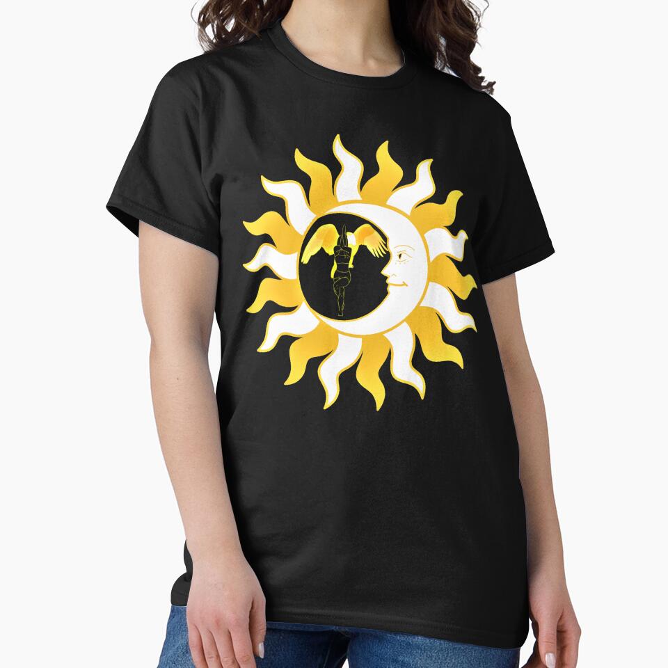 Yoga Eagle Pose With Sun And Moon by TeesFashion T-Shirts, Hoodie, Sweatshirt | BlankRebels.com (Image 2)