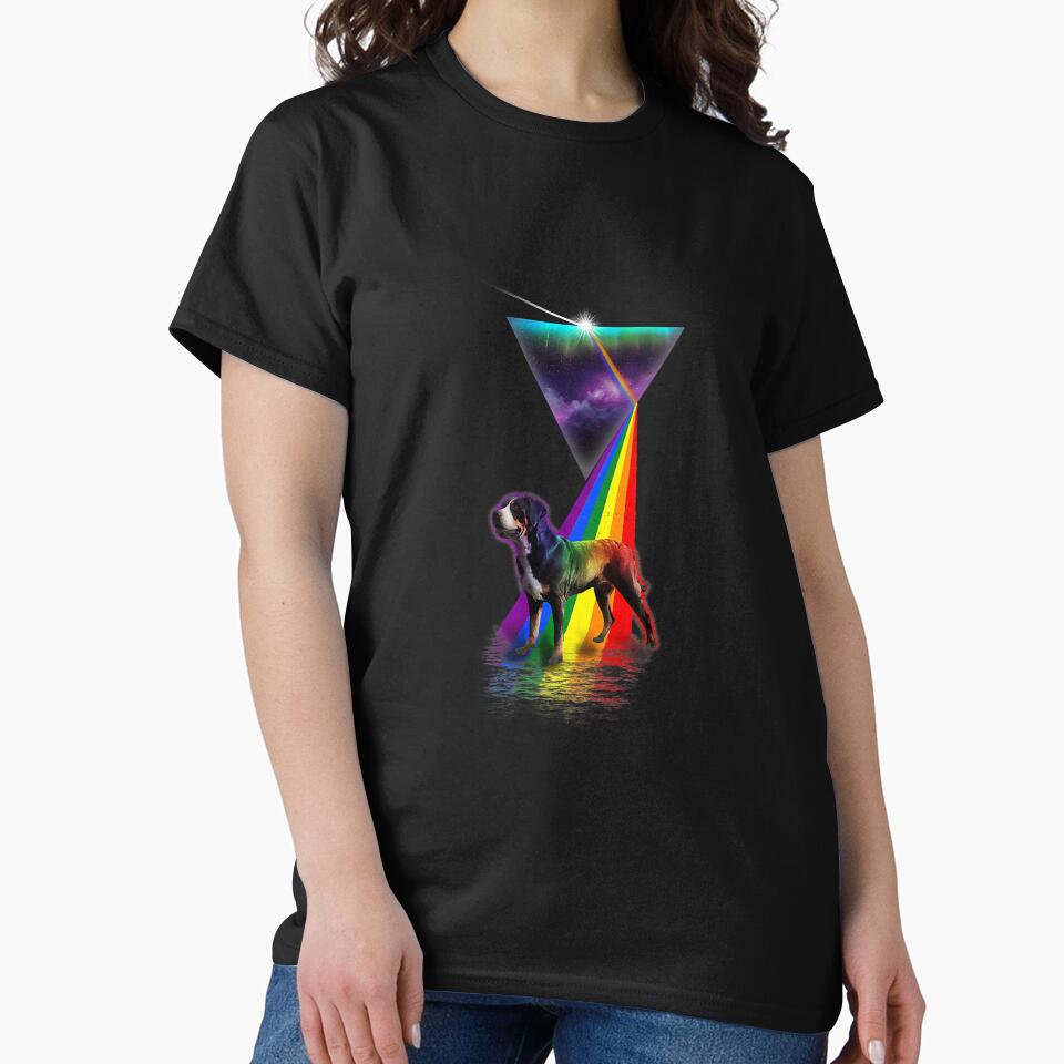 Vintage Retro Prism Greater Swiss by SkyCloudBlue T-Shirts, Hoodie, Sweatshirt | BlankRebels.com (Image 2)