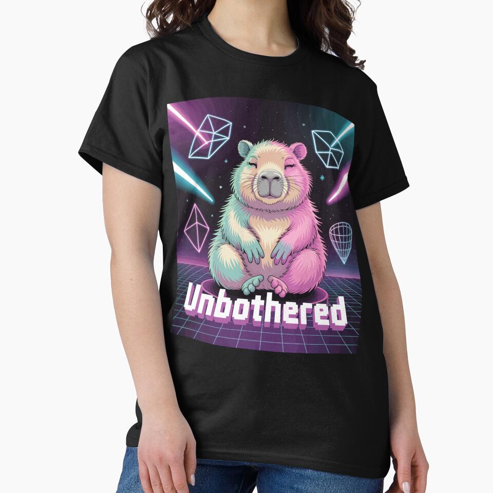 Unbothered Capybara T-Shirts, Hoodie, Sweatshirt