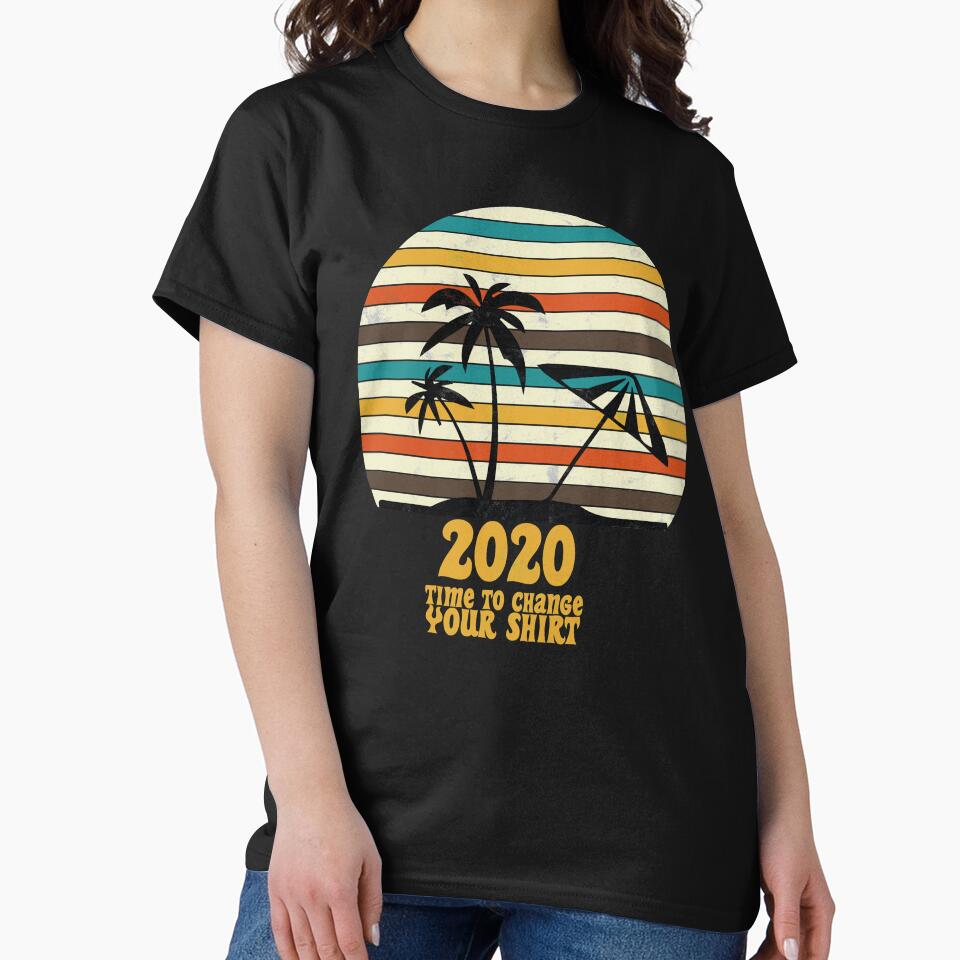 Retro vintage 2020 Time To Change Your (Shirt) by l7rach2 Hoodie, Sweatshirt | BlankRebels.com (Image 2)