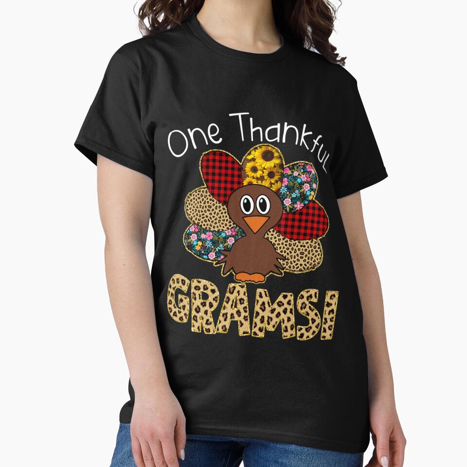 One Thankful Turkey Thanksgiving gift by palaelica T-Shirts, Hoodie, Sweatshirt | BlankRebels.com (Image 2)