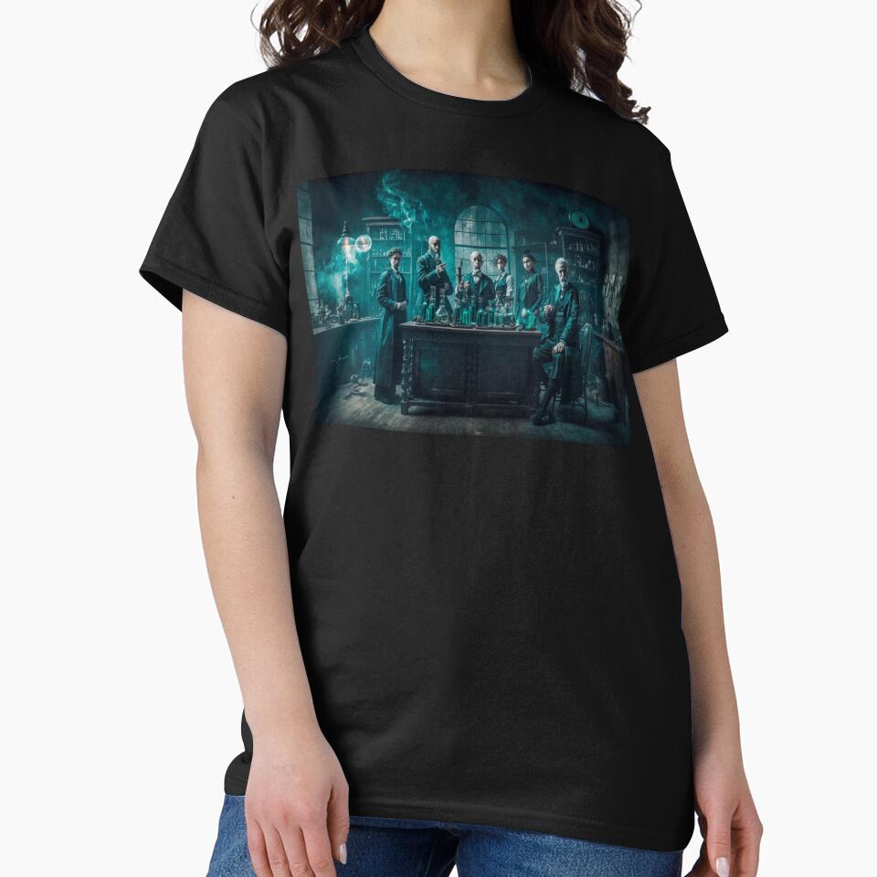 Victorian Gothic Mad Scientists in a Creepy Laboratory by DoctorRot T-Shirts, Hoodie, Sweatshirt | BlankRebels.com (Image 2)