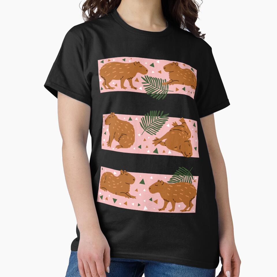Capybaras by Wlaurence T-Shirts, Hoodie, Sweatshirt | BlankRebels.com (Image 2)