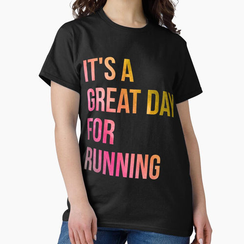 It's a Great Day for Running in Watercolo| Perfect Gift by sherricam T-Shirts, Hoodie, Sweatshirt | BlankRebels.com (Image 2)