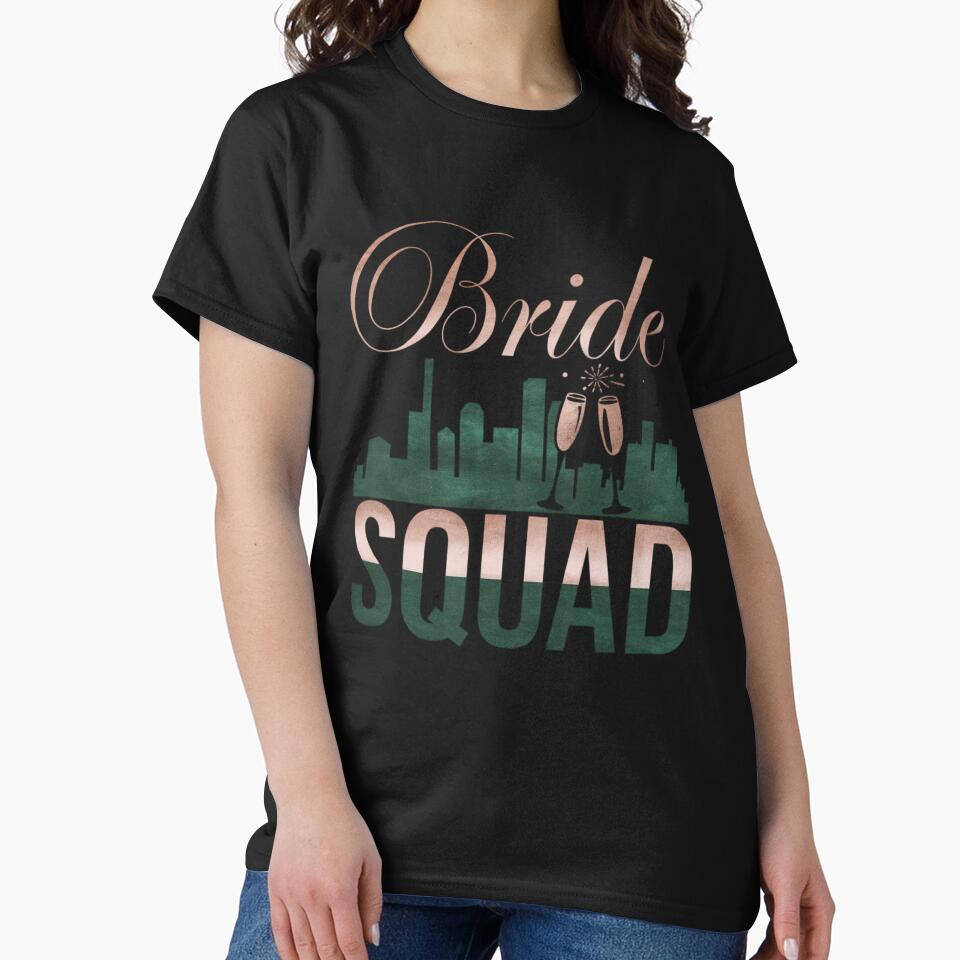 Bride Squad Design | Wedding Party Bachelorette Vibes by HustleBossLady247