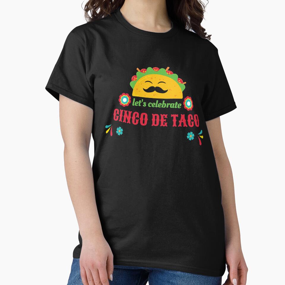 Cinco De Taco by TammiPrez T-Shirts, Hoodie, Sweatshirt | BlankRebels.com (Image 2)