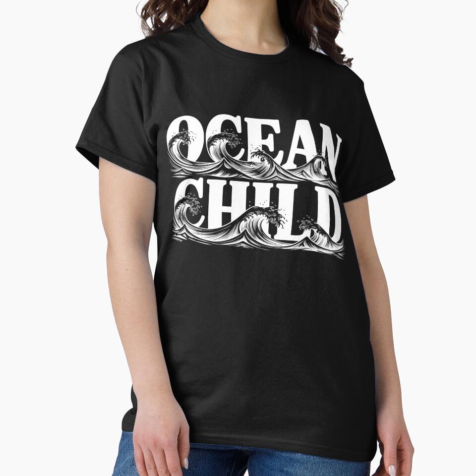 Ocean Child Waves Sea Beach Lover Coastal Graphic by Stotee T-Shirts, Hoodie, Sweatshirt | BlankRebels.com (Image 2)