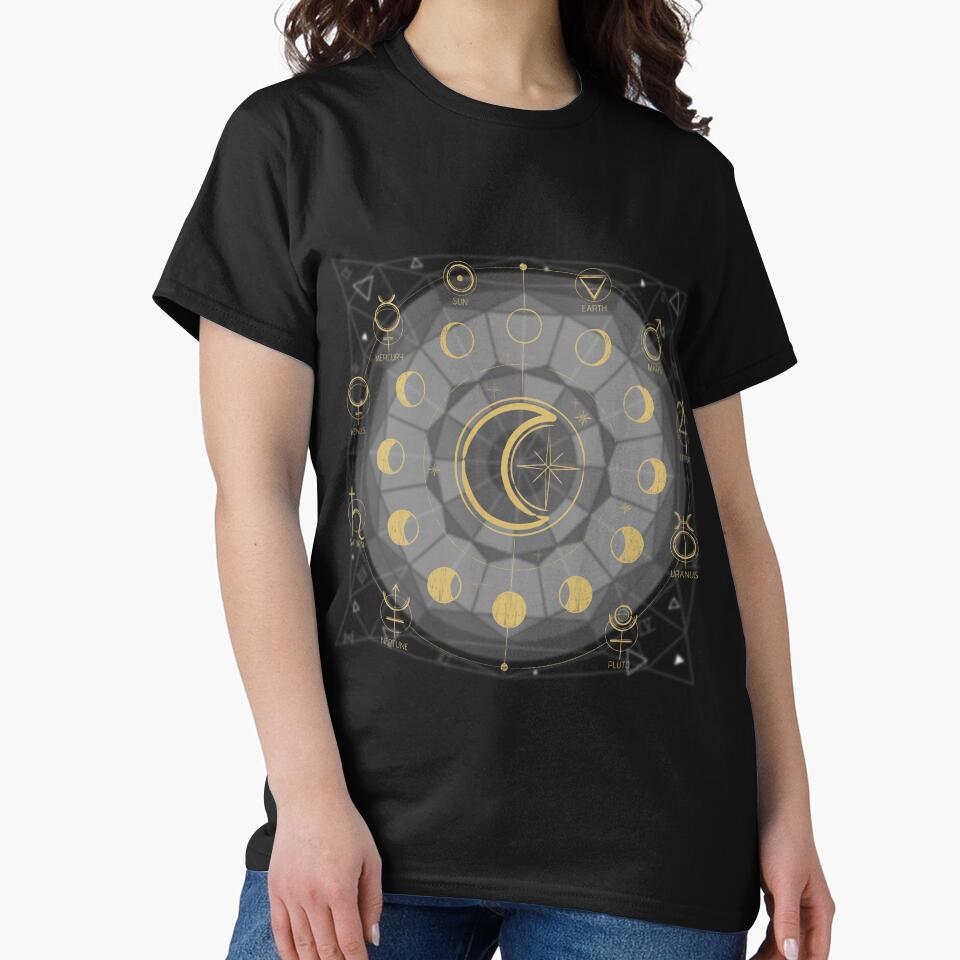 Mystical Moon Phases Chart by PathStellar T-Shirts, Hoodie, Sweatshirt | BlankRebels.com (Image 2)
