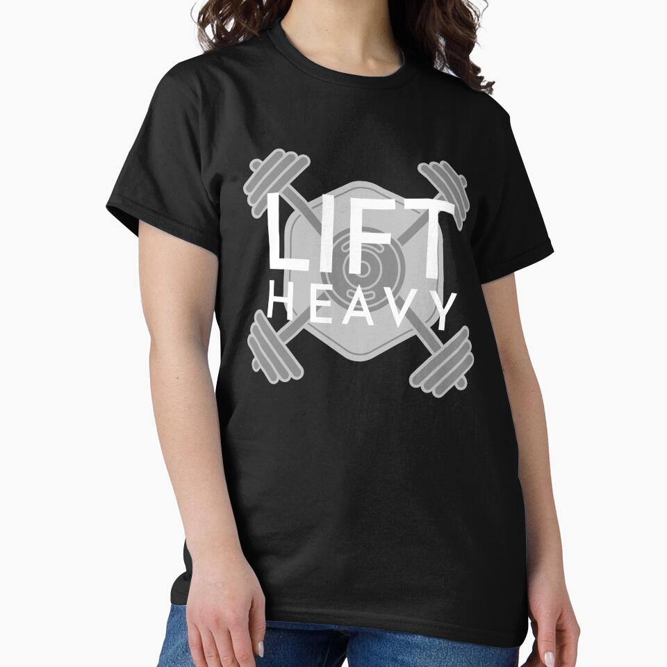 Lift Heavy by GymMotivation T-Shirts, Hoodie, Sweatshirt | BlankRebels.com (Image 2)