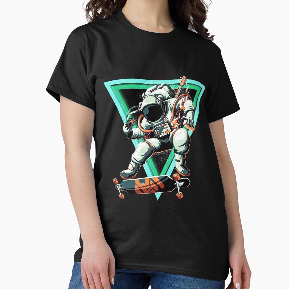 AstroSkateboard by baguswaelahh T-Shirts, Hoodie, Sweatshirt | BlankRebels.com (Image 2)