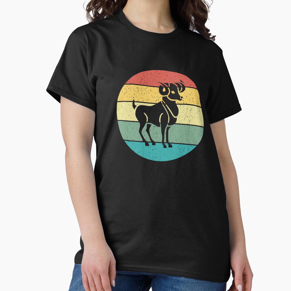 Aries Zodiac Sign Retro Vintage by Salvadax T-Shirts, Hoodie, Sweatshirt | BlankRebels.com (Image 2)