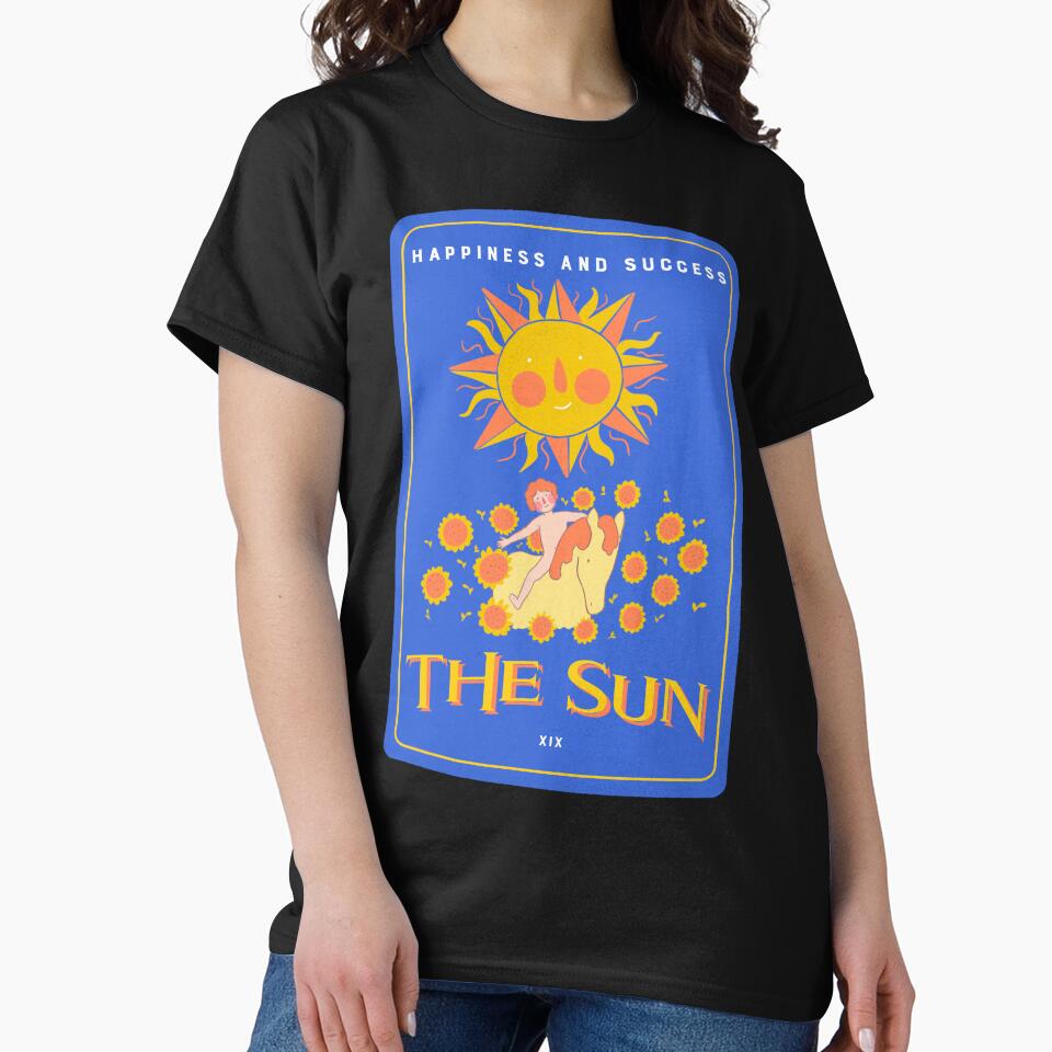 The Sun Tarot Happiness and Success by DesignsStation8 T-Shirts, Hoodie, Sweatshirt | BlankRebels.com (Image 2)