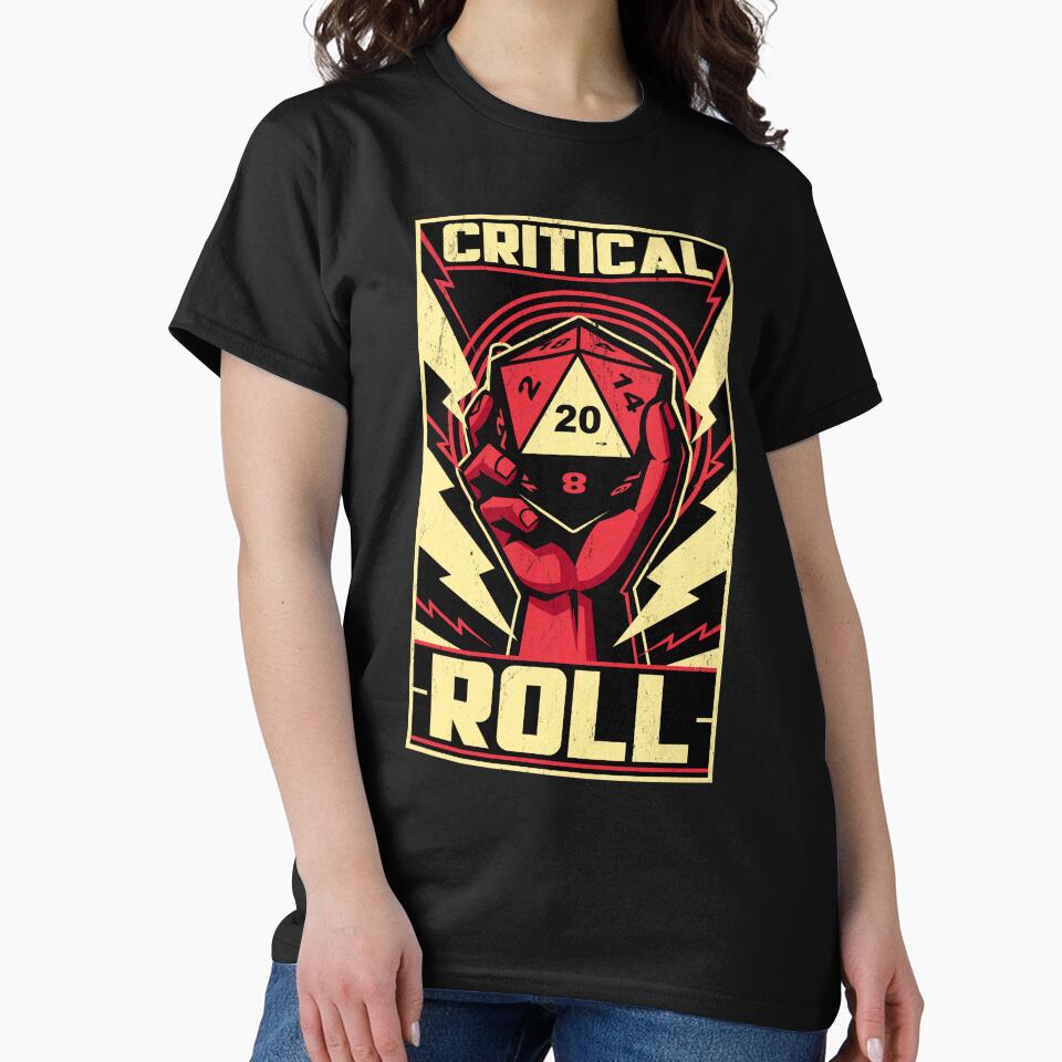 Critical Roll RPG Revolution - Cool Constructivism Poster by Studio Mootant T-Shirts, Hoodie, Sweatshirt (Image 2)