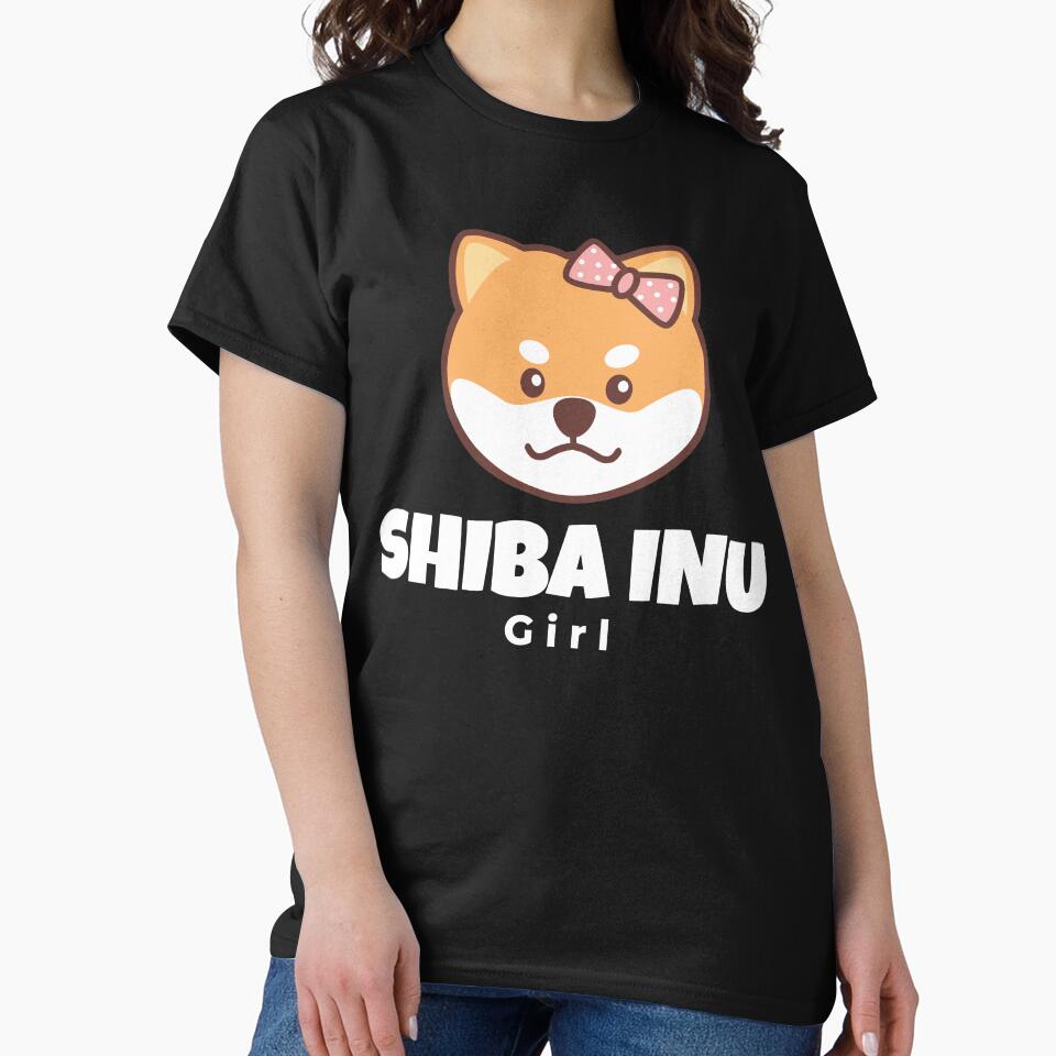 "Kawaii Shiba Inu Girl – Cute Dog Lover Anime Aesthetic" by artworkathome T-Shirts, Hoodie, Sweatshirt (Image 2)
