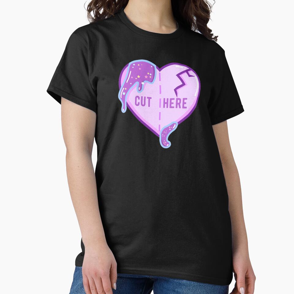 Cut Here Yami Kawaii by Quineveer Alice T-Shirts, Hoodie, Sweatshirt | BlankRebels.com (Image 2)
