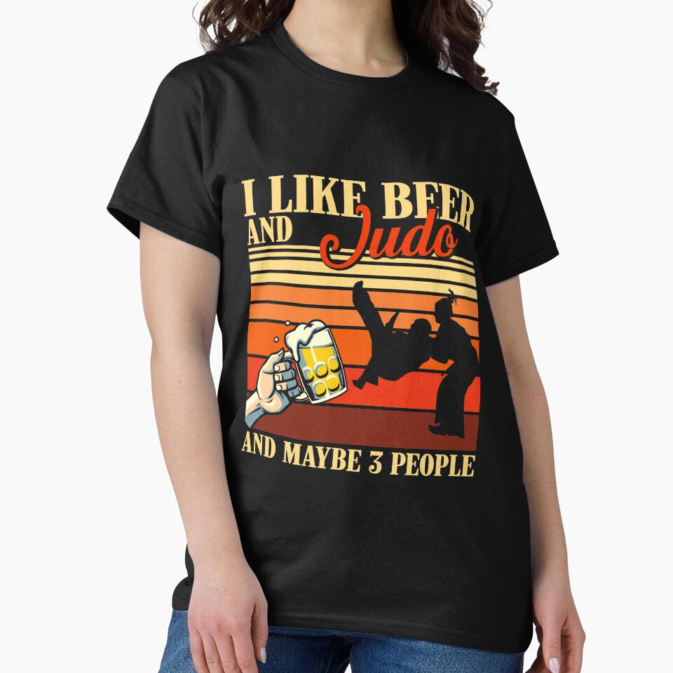 Vintage Beer Judo And Maybe 3 People by LucianaShop T-Shirts, Hoodie, Sweatshirt | BlankRebels.com (Image 2)