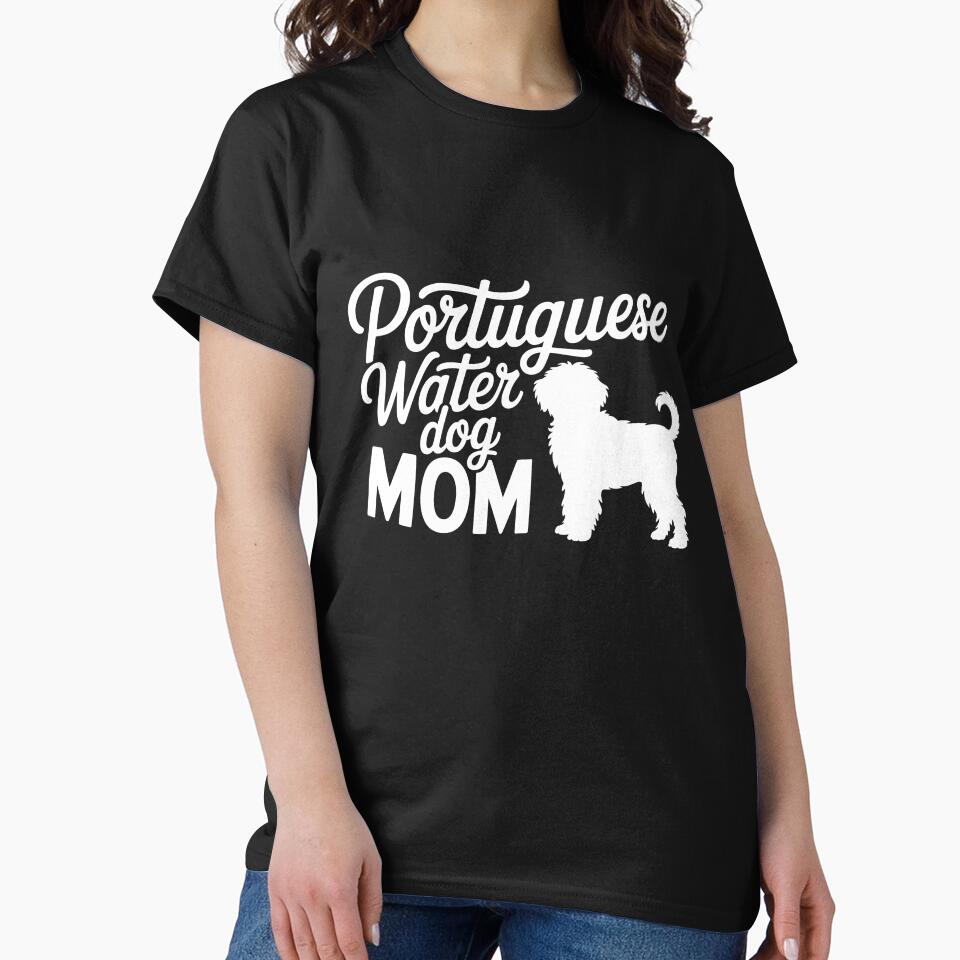 Portuguese Water Dog Mom by theartfulaspie