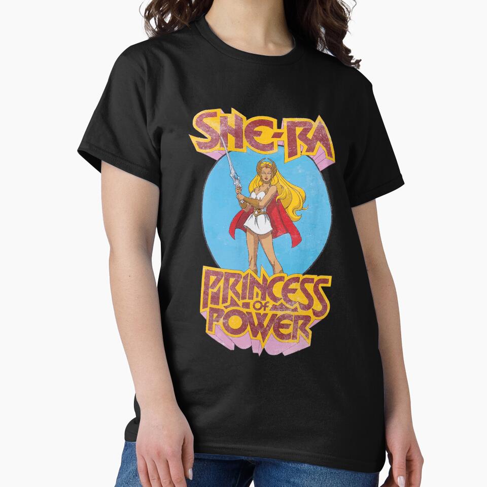 Serene Swans She Ra And & the Princesses of Power in Vibrant Sunset by Peachsocute T-Shirts, Hoodie, Sweatshirt (Image 2)