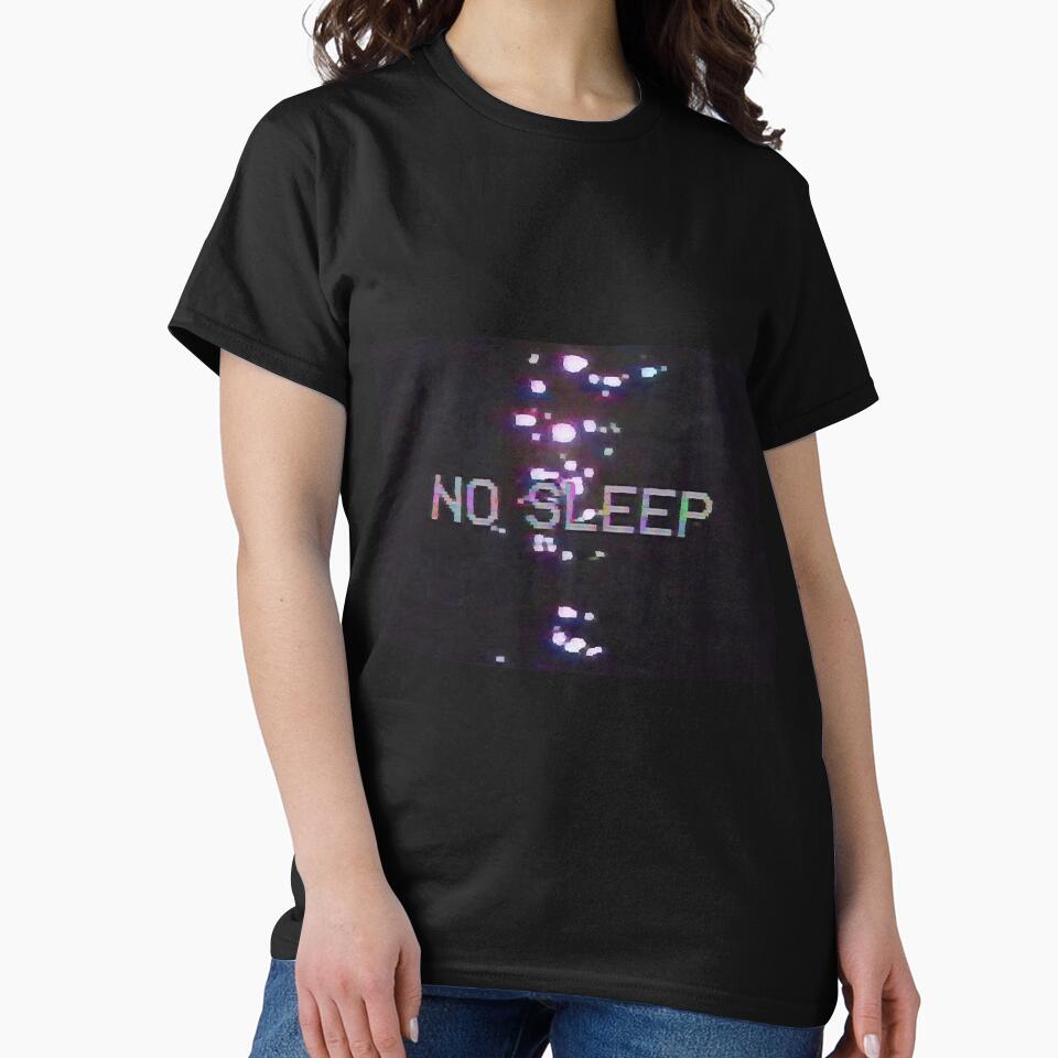 No Sleep - Aesthetic by Ruedige T-Shirts, Hoodie, Sweatshirt | BlankRebels.com (Image 2)